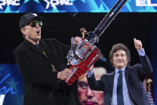 elon musk - xavier milei